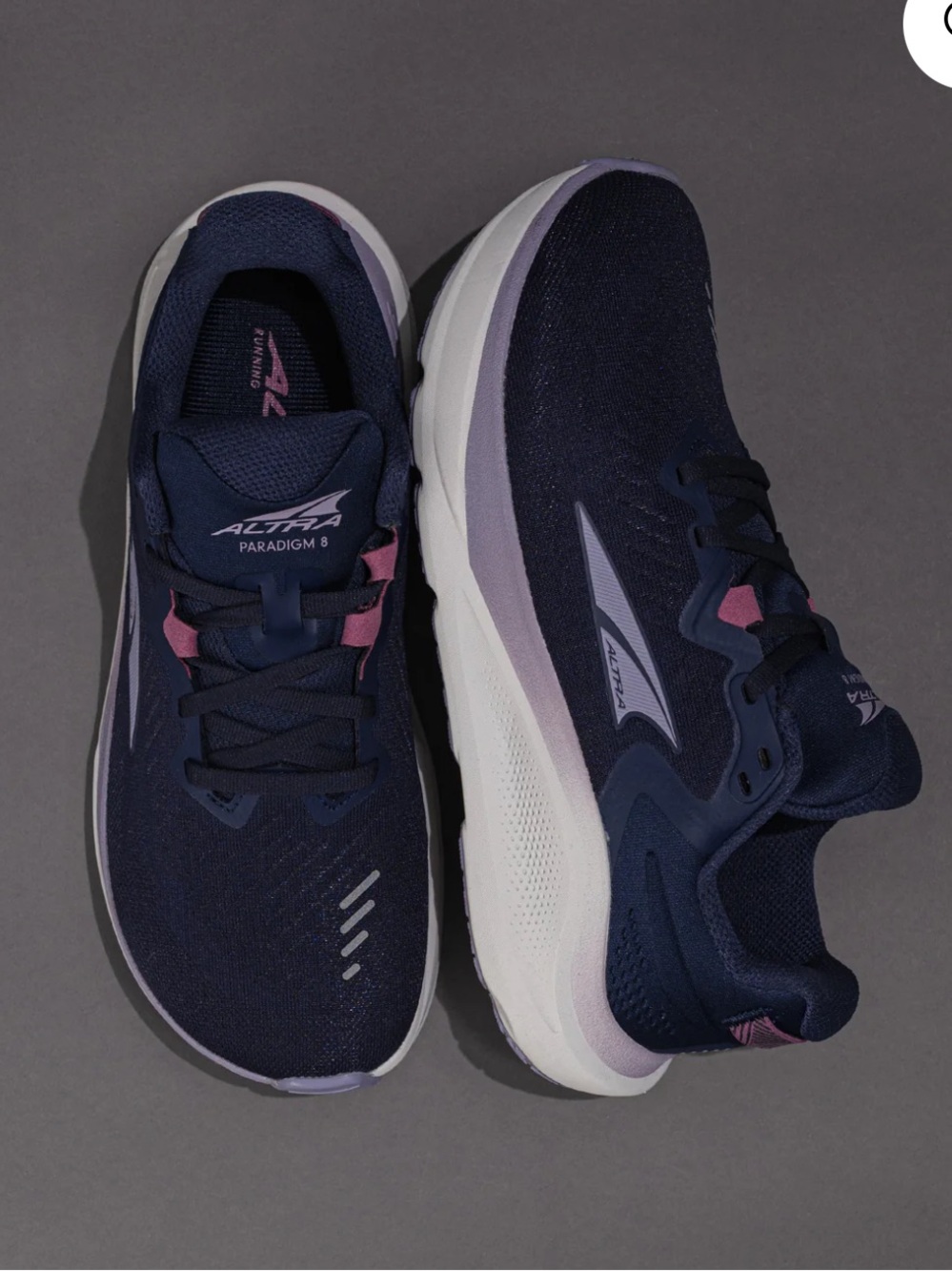 Women's Altra Paradigm 8 Women's Road Running Shoe in Navy size 8